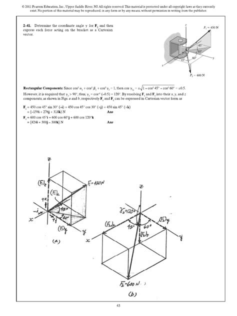 Image result for Resolving Components of a Force Three Dimensions