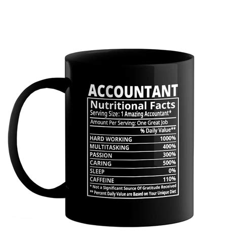 Buy Happu - Printed Ceramic Coffee Mug, 325 ML (11 Oz), Accountant ...