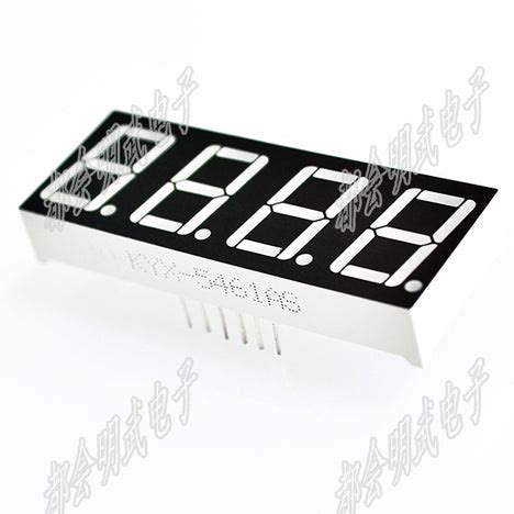0.56 4 red LED common cathode SM420564 – Inkocean Technologies