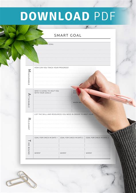 Image result for Smart Goal Format Template