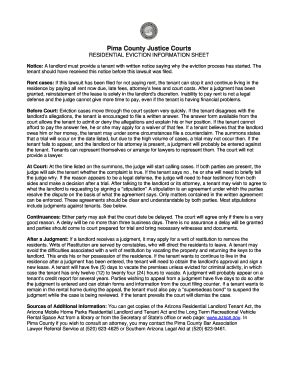 Fillable Online Notice: A landlord must provide a tenant with written ...