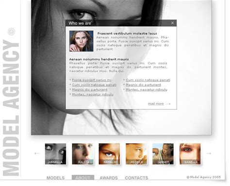 女性国外个人网站模板 - 爱图网设计图片素材下载