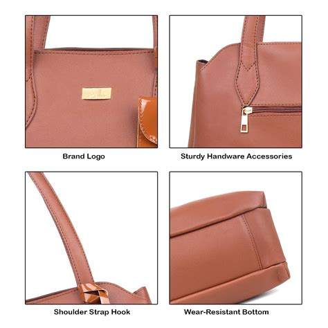 Multi Compartment Handbag with mini bag