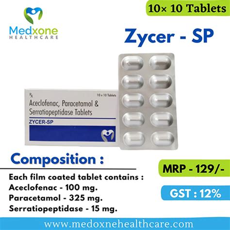 ZYCER-SP Tablets Medxone Healthcare