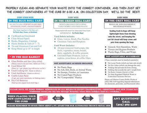 2015keizerbrochure | Valley Recycling and Disposal | Salem, Keizer, and ...