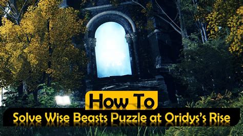 Elden Ring: Seek Three Wise Beasts Puzzle Near Castle Morne Rampart ...