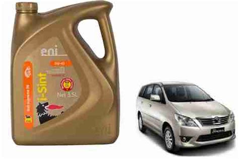 Eni 5W-40 API SN Synthetic I - Sint Toyota Innova 3.5 L Synthetic Blend ...