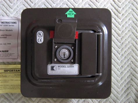 NEW KNOX BOX MODEL 3200R (RECESSED) FIRE DEPARTMENT ACCESS BOX ...