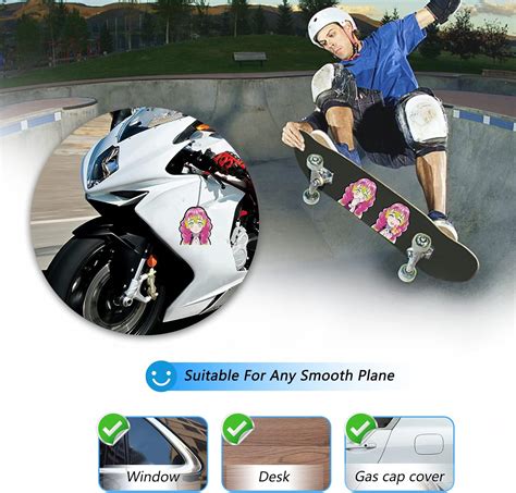 Buy 3 Motion Anime Stickers Car Stickers Waterproof Car Decals Japanese ...