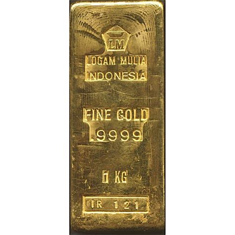 Buy 1 Kilogram Logam Mulia Gold Bullion Bar
