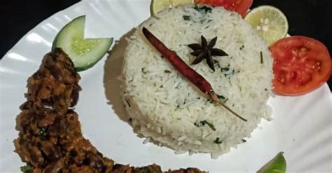 sandhya Dutta দ্বারা নিরামিষ রাজমা মশালা (Niramish rajma masala recipe ...