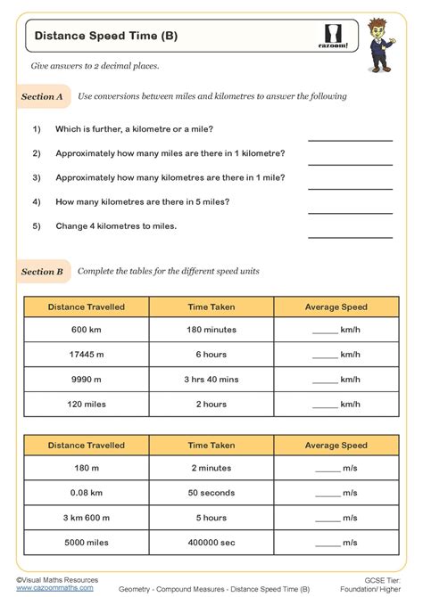 Image result for Speed Distance Time Problems Worksheet