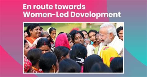 En route towards Women-Led Development
