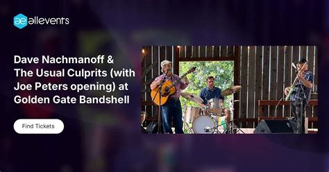 Dave Nachmanoff & The Usual Culprits (with Joe Peters opening) at ...