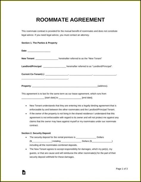 rental agreement forms to print