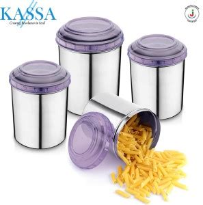 kassa Steel Utility Container - 650 ml, 850 ml, 1500 ml, 2200 ml Price ...