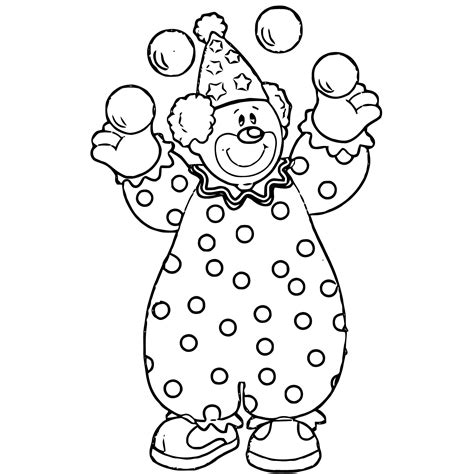 Clown Wecoloringpage Sketch Coloring Page