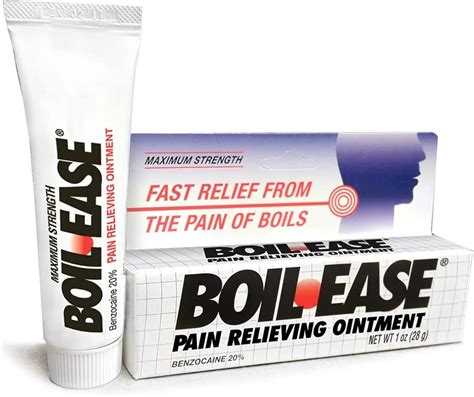 Amazon.com: Boil Ease Pain Relieving Ointment, 1 Ounce : Health & Household