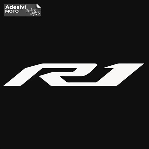 Adesivo Yamaha "R1" Tipo 2 Fiancate-Serbatoio-Codone-Casco
