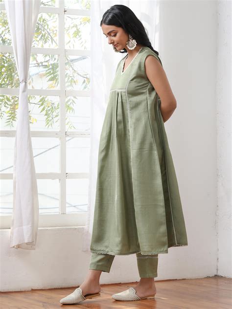 Buy 2 Pc Set - Sweet Pea Prf't Lux Sleeveless Suit Set with Yoke and ...