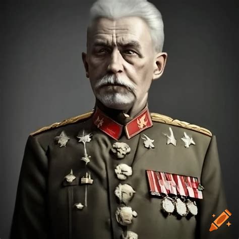 Portrait of General Vasiliy Pavlov of the Soviet Union on Craiyon
