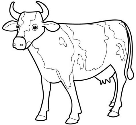 Cow Printable Coloring Pages - Coloring Home