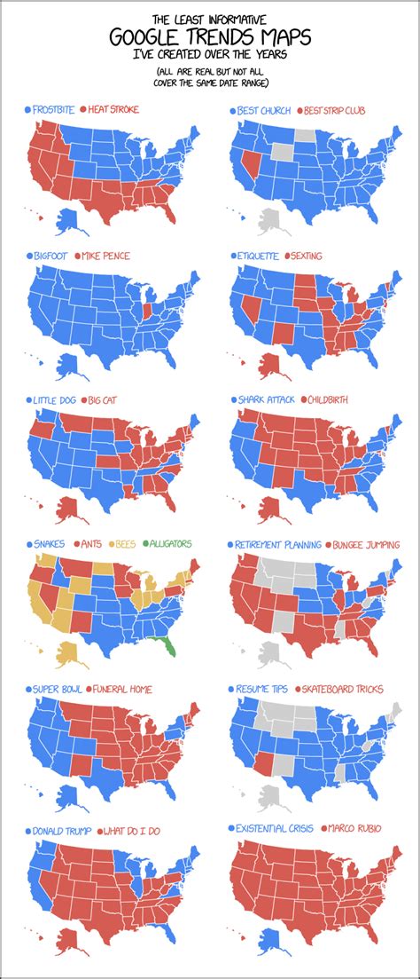 Google Trends Maps - XKCD中文站