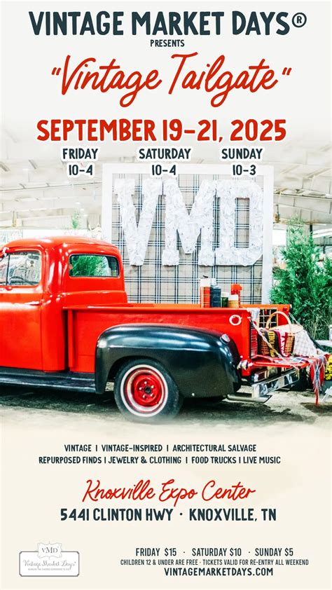 Vintage Market Days Knoxville - Knoxville Expo Center
