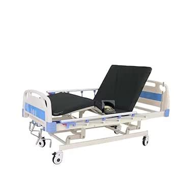P.M.P.S. Heigth Adjustable 3 Function Manual Commode Hospital Bed for ...