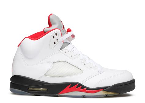 air jordan 5 retro "2013 release" - white/fire red-black | Flight Club