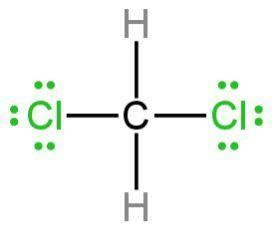 choose the best lewis structure for ch2cl2 - brainly.com