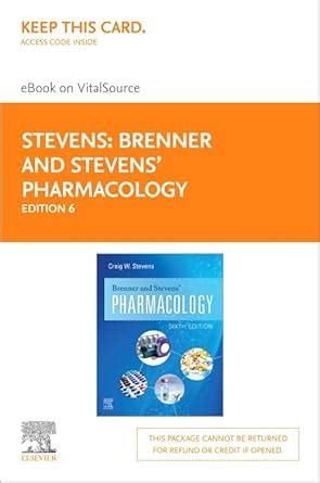 Buy Brenner and Stevens Pharmacology Elsevier Ebook on Vitalsource ...