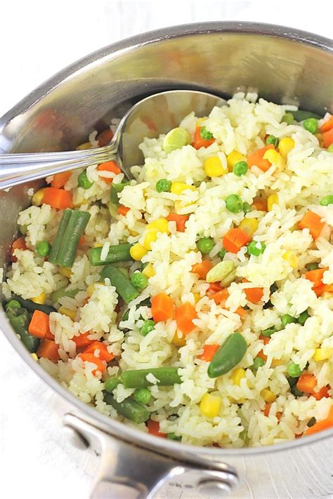 White Rice And Vegetable Recipes, Rice With Vegetables In Oven – NXFJO
