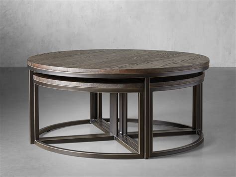 Round Nesting Coffee Table