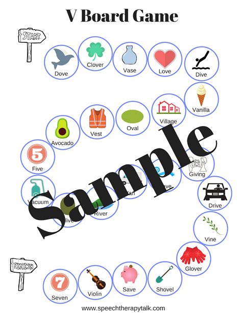 V Words Speech Therapy - Letter Words Unleashed