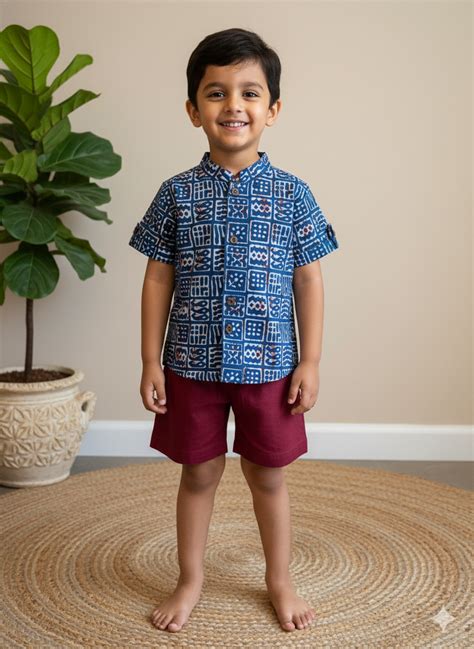 Kids shirts made in India with premium cotton fabric – Klingaru