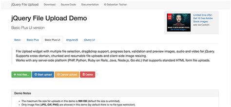 Image result for jQuery Upload File to Server Tutorial