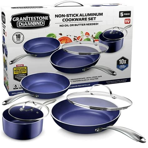 Image result for Blue Diamond Cookware Set