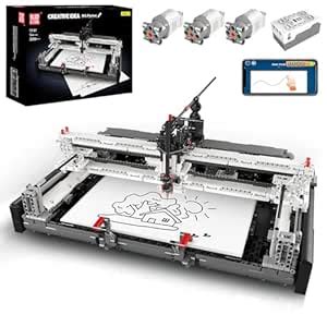 Mould King 13181 Plotter Building Block for Adults, APP Control STEM ...