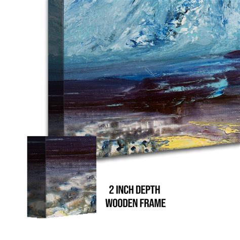 Immerse Yourself in Nature with our Feng Shui Mountain Canvas Painting ...