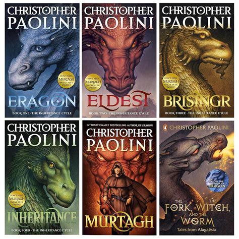 Inheritance Cycle 6 Books Collection Set By Christopher Paolini ...