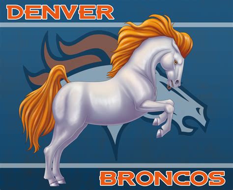 Angry Broncos Horse