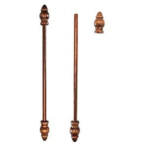 UJEAVETTE 2X Tapestry Hanging Poles Drawings Paintings Portraits Wall ...