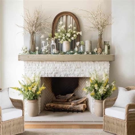 Elegance Decorate A Fireplace Mantel