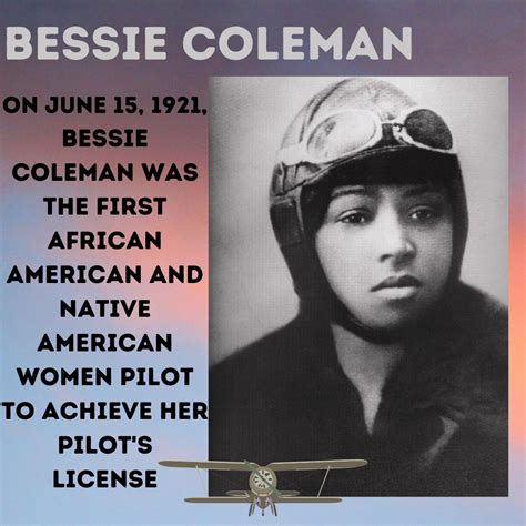 Bessie Coleman Quotes Delta Air Lines Pilots On X: "On This Day 100
