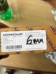 Connectwell CTS6U 41 Amp 6 Sq. mm Grey Terminal Block Pack of 100 ...