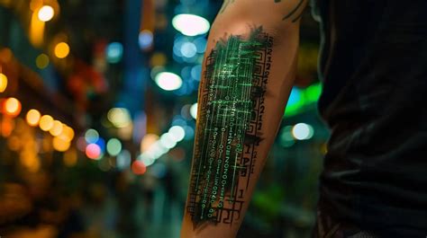 Image result for The Matrix Code Text Tattoo