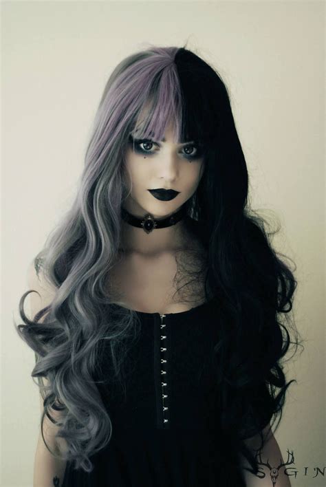 Goth Beauty, Dark Beauty, Gothic Hairstyles, Cool Hairstyles, Hairdos ...