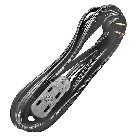 Utilitech 13-ft 13-Amp 120-volts Black 16/2 SPT-2 General purpose ...