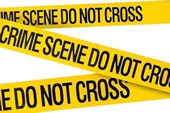 Crime Scene Do Not Cross Barricade Tape 3 X 100 Bright Yellow with a ...